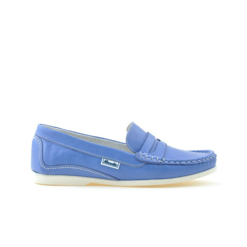 Damskie mokasyny 661 niebieskie