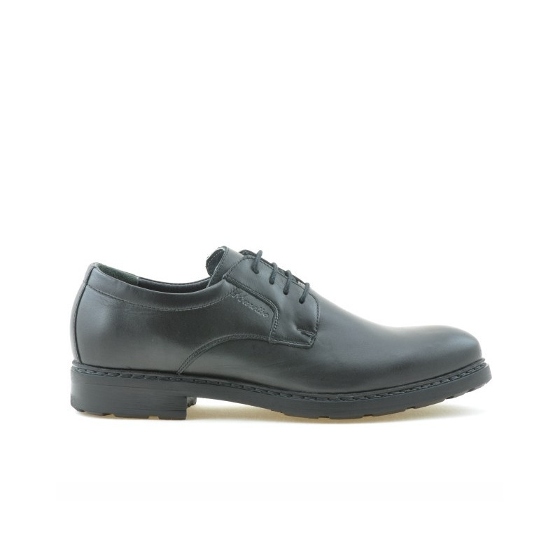 Casual / eleganckie buty męskie 755 czarne