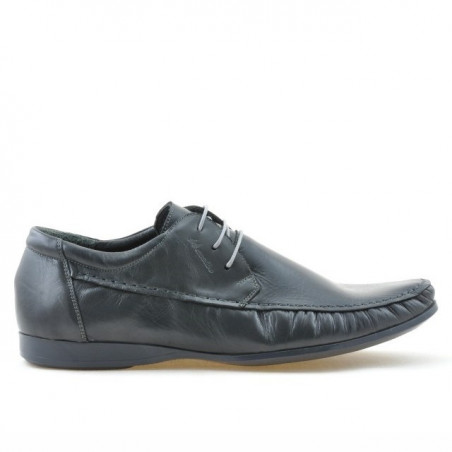 Buty casual / eleganckie męskie 862 szare
