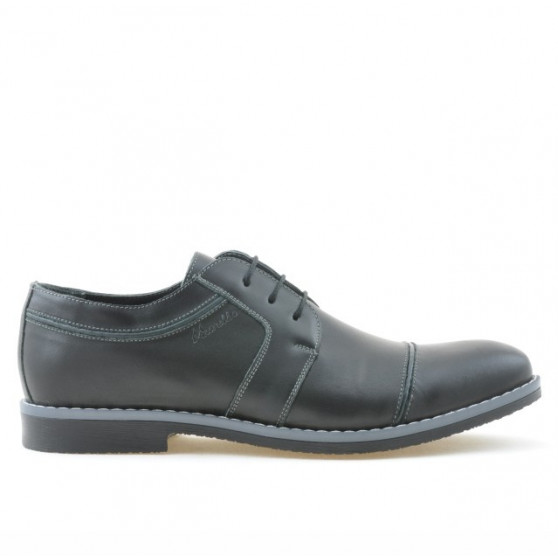 Casualowe / eleganckie buty męskie 749 czarne