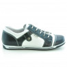 Damskie buty sportowe 143-1 czarne+białe