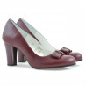 Eleganckie buty damskie 1245 bordowe