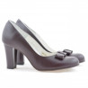 Eleganckie buty damskie 1245 bordowe
