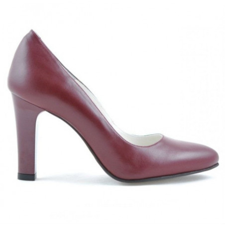 Eleganckie damskie buty 1243 bordo