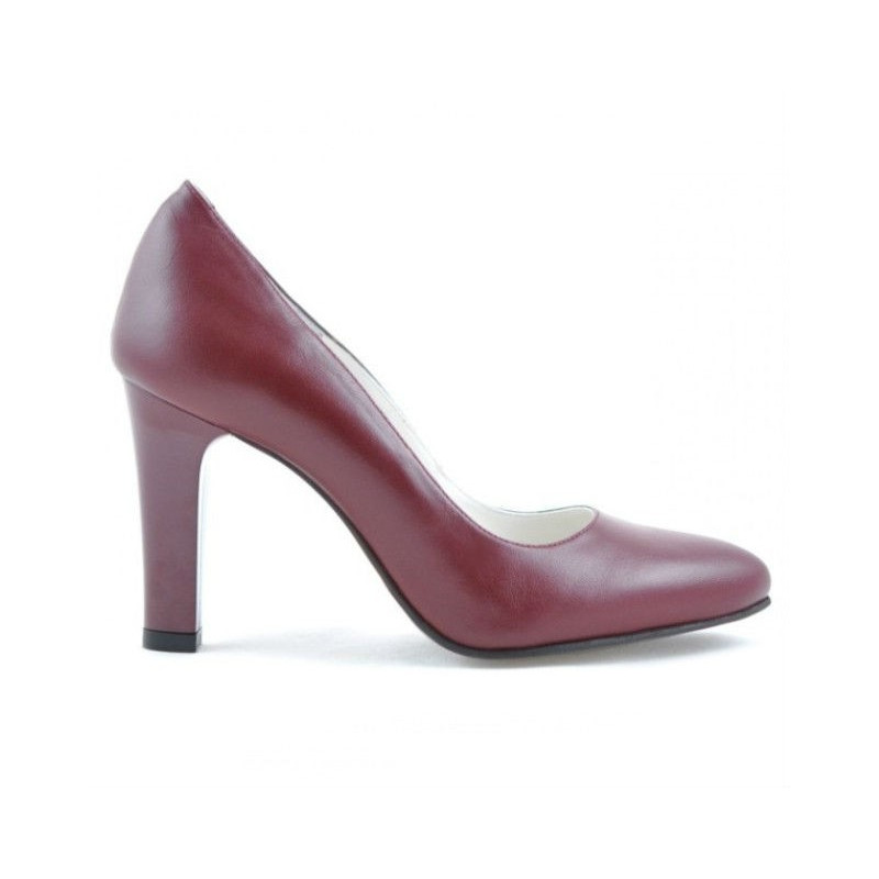 Eleganckie damskie buty 1243 bordo