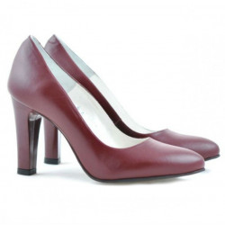 Eleganckie damskie buty 1243 bordo