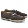 Casualowe buty męskie 774 cafe welur