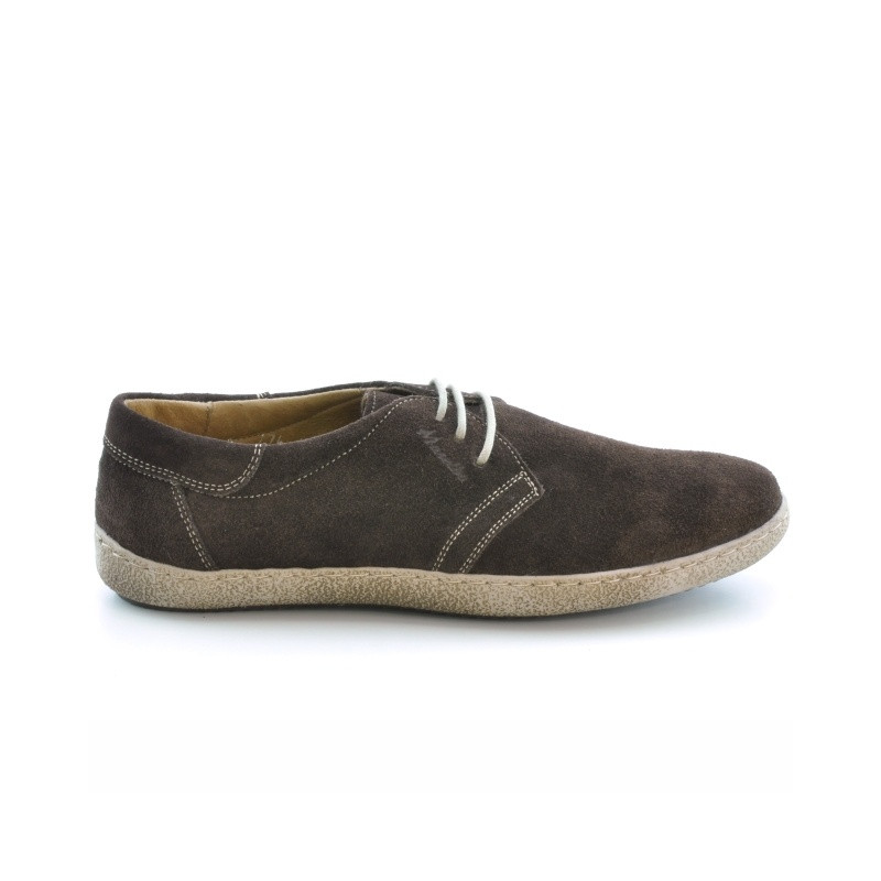 Casualowe buty męskie 774 cafe welur