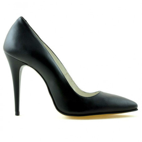 Damskie eleganckie pantofle 1241 czarne