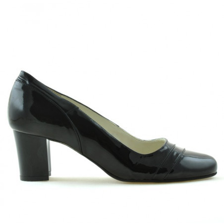 Eleganckie buty damskie 1217 lakierowane czarne