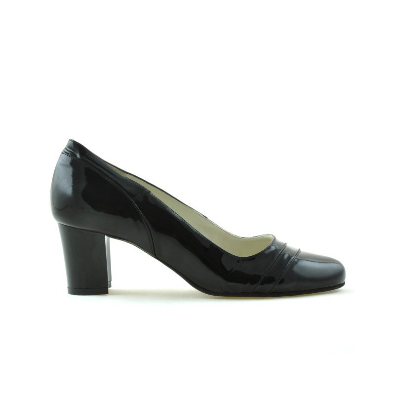 Eleganckie buty damskie 1217 lakierowane czarne