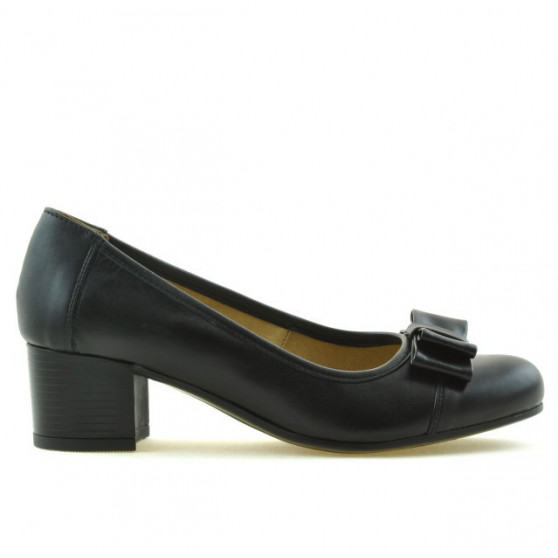 Casual / eleganckie buty damskie 636 czarne