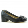 Casual / eleganckie buty damskie 636 czarne