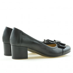 Casual / eleganckie buty damskie 636 czarne