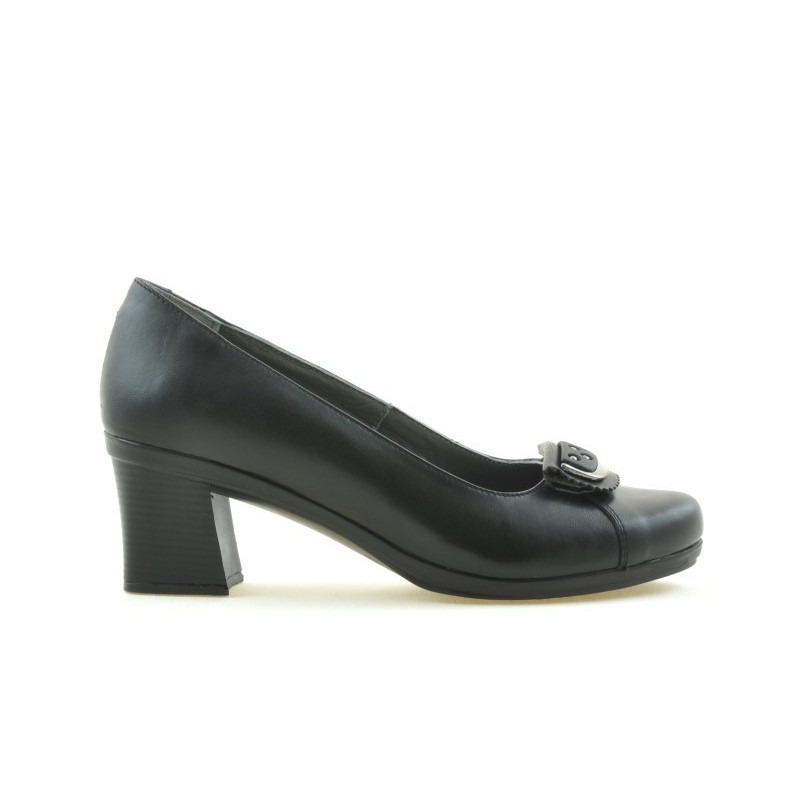 Damskie buty casual / eleganckie 628 czarne