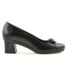 Casualowe / eleganckie buty damskie 628 lakierowana czerń