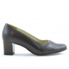Eleganckie buty damskie (model szeroki) 1072xxl kawa