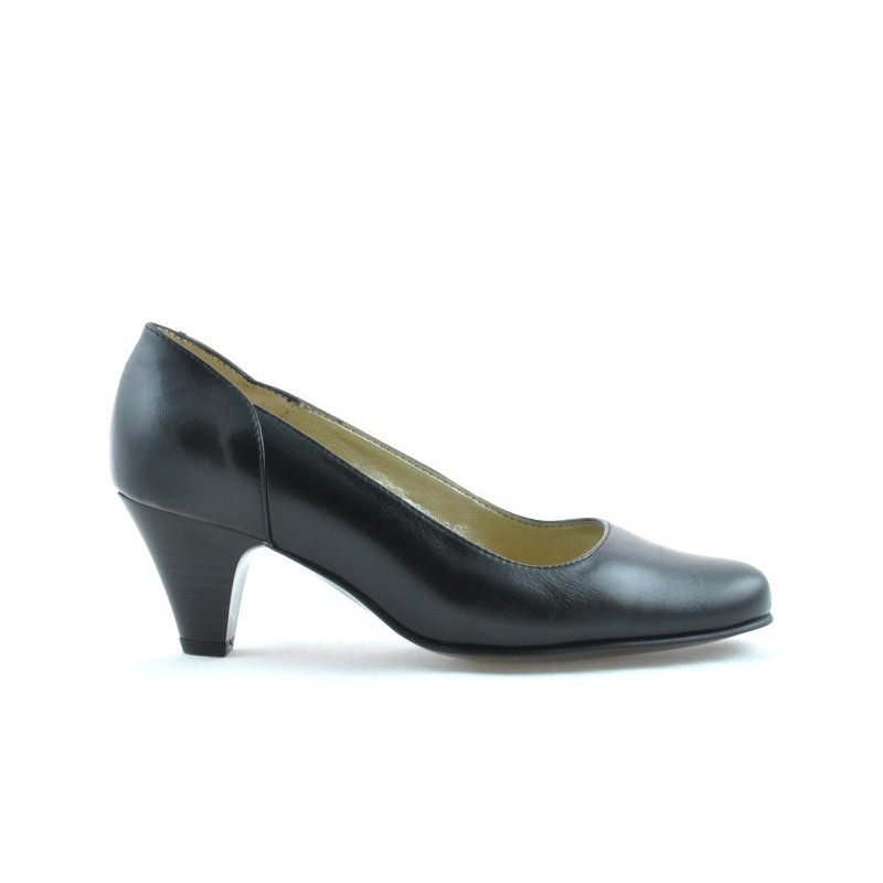 Damskie eleganckie buty (model szeroki) 1088xxl czarny