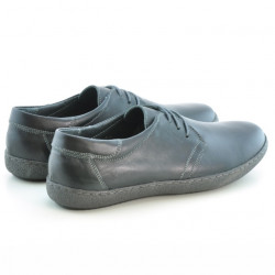 Buty casual męskie 774 czarne