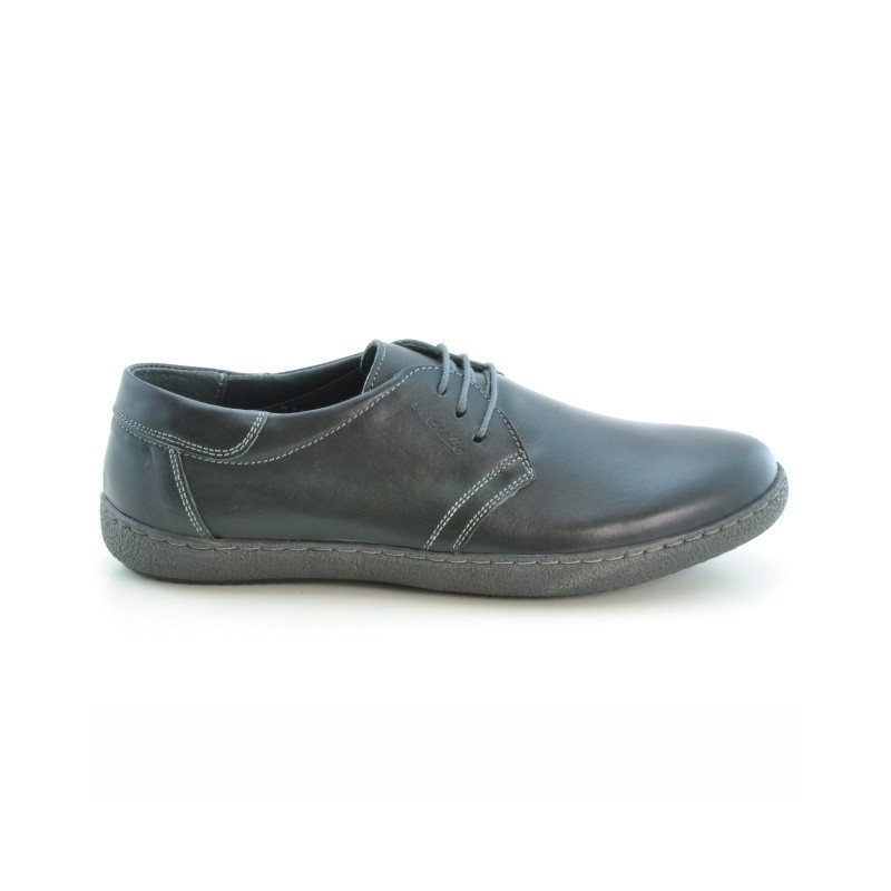Buty casual męskie 774 czarne